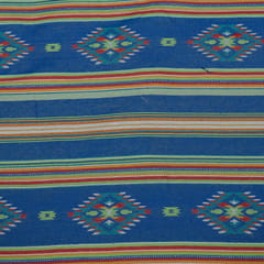 Multi Colour Cotton Jacquard Fabric