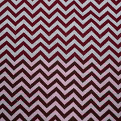Maroon Colour Cotton Jacquard Fabric