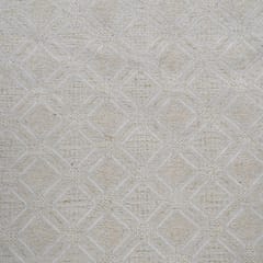 Dyeable Cotton Zari Jacquard Fabric