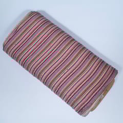 Multi Colour Cotton Jacquard Fabric
