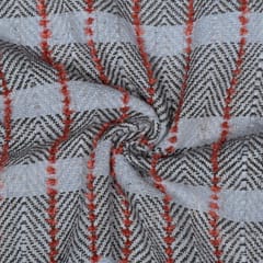 Multi Colour Cotton Acrylic Jacquard Fabric