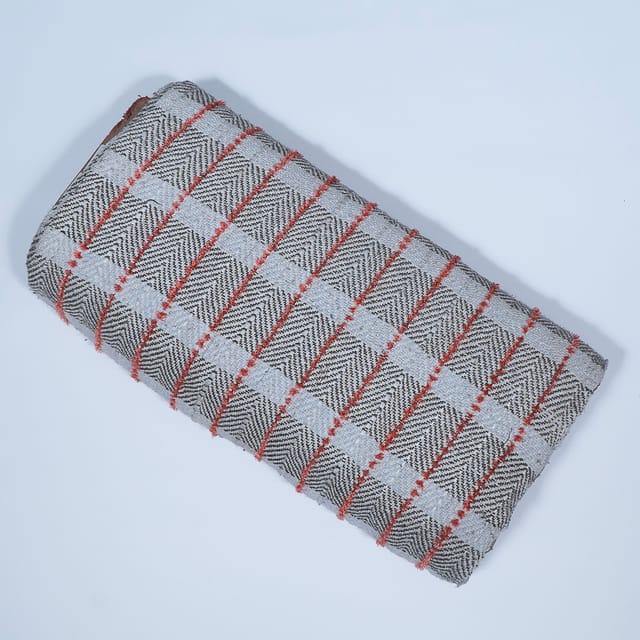 Multi Colour Cotton Acrylic Jacquard Fabric