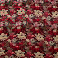 Multi Colour Crepe Digital Printed Fabric