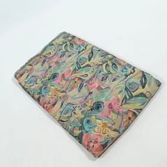 Multi Colour Corduroy Printed Fabric