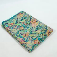 Multi Colour Corduroy Printed Fabric