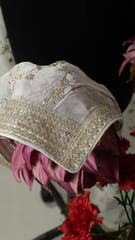Dyeable Viscose Organza Embroidered Dupatta