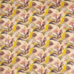 Multi Colour Modal Satin Printed Fabric