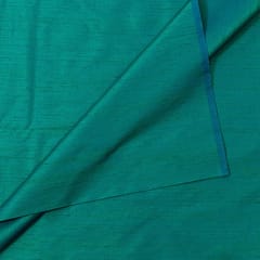 Rama Green Colour Katan Silk Fabric