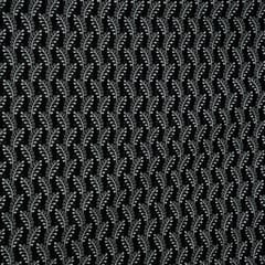 Black Colour Mal Chanderi Embroidered Fabric