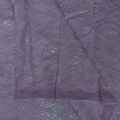 Move Colour Mal Chanderi Embroidered Fabric