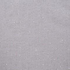 Peach Colour Sequins Tweed Fabric