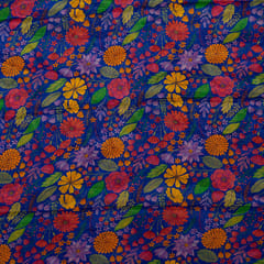 Multi Colour Chiffon Digital Printed Fabric