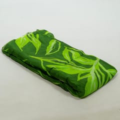 Green Colour Chiffon Digital Printed Fabric