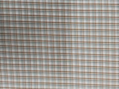 Olive Brown Checks Yarn Dyed Cotton Fabric