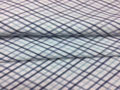 Multi Blue Colour Yarn Dyed Pure Cotton Fabric