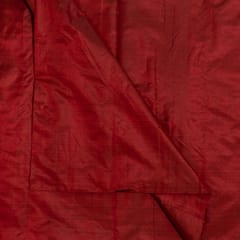 Black and Maroon Colour Two Tone Pure Silk Fabric