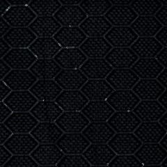 Black Colour Velvet Embroidered Fabric