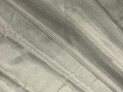 Silver Colour Plain Pure Tissue Fabric