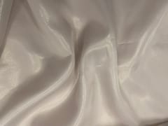 Light Beige Colour Plain Shimmer Organza Fabric