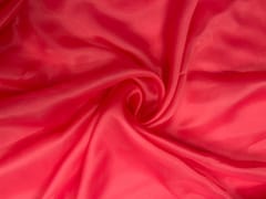 Dark Rose Pink Colour Plain Organza Fabric