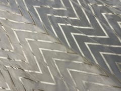 White Colour Chevron Dyeable Viscose Tissue Fabric