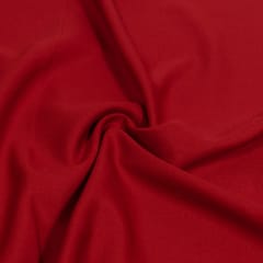 Dark Red Colour Pashmina Fabric