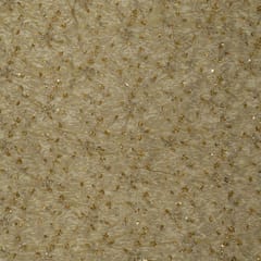 Dyeable Tissue Upada Embroidered Fabric