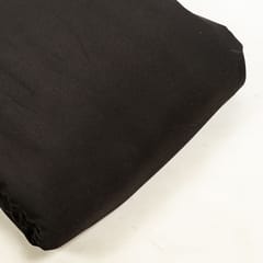 Black Colour Banana Crepe Fabric