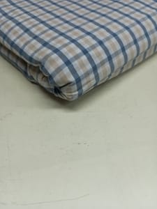 Khaki Colour Plain Weave Yarn Dyed Cotton Fabric