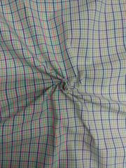 Multi Colour Plaid Check Yarn Dyed Cotton Fabric