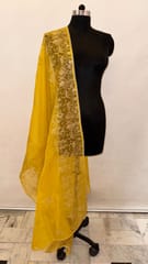 Tissue Organza Embroiedered Dupatta