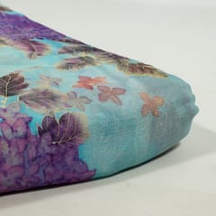 Multi Colour Chinon Chiffon Digital Printed Fabric (1Meter Piece)