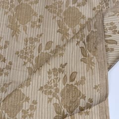 Cotton Satin Jacquard Fabric (2.50Meter piece)