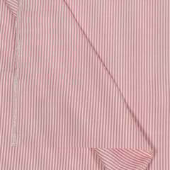 Pink Colour Yarn Dyed Cotton Stripes Fabric
