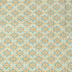 Green Color Lawn Cotton Digital Printed Fabric