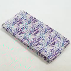Multi Colour Muslin Digital Printed Fabric