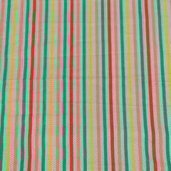 White Colour Cotton Cambric Printed Fabric