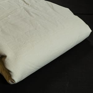 White Color Pure Linen 25 lea fabric