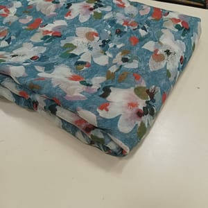 Chinon chiffon Pirnted fabric