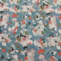 Chinon chiffon Pirnted fabric