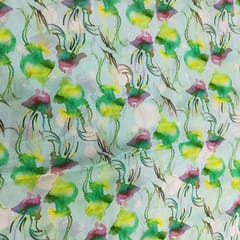 Chinon chiffon Pirnted fabric