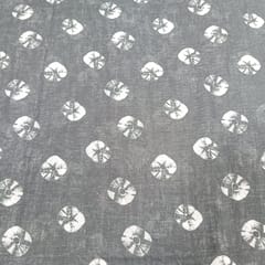 Poly Linen Printed fabric