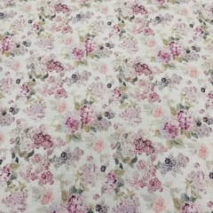 Linen Digital Printed fabric