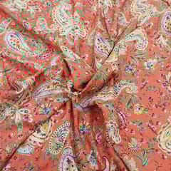 Linen Digital Printed fabric