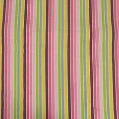 Pink Colour Cotton Digital Printed Fabric
