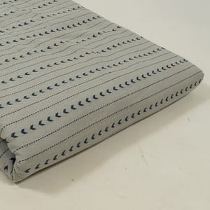 Grey Color Cotton Dobby Jacquard Fabric