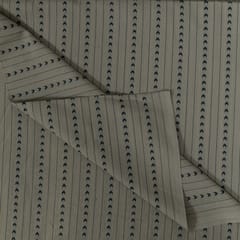 Grey Colour Cotton Dobby Jacquard Fabric