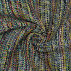 Multi Colour Cotton Jacquard Fabric