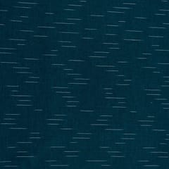 Teal Blue with White Ikat Fabric