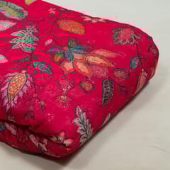 Rani Colour Cotton Chikan Floral Printed Fabric